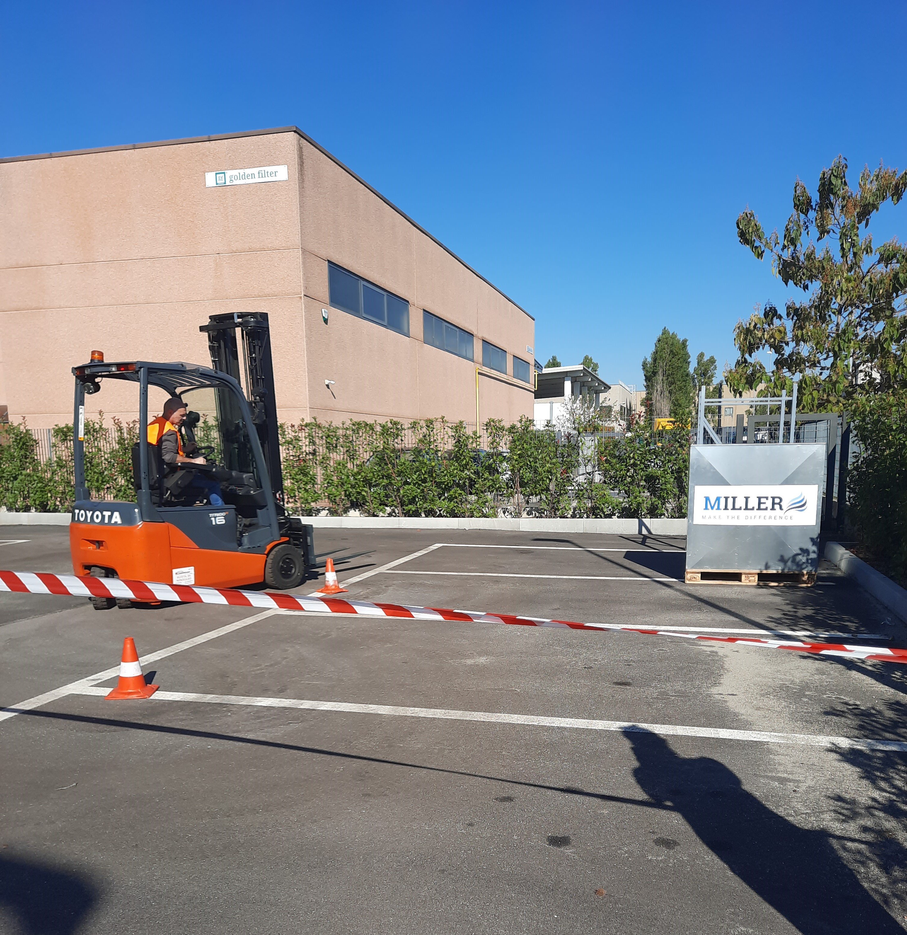 Prova pratica Corso Carrelli Elevatori